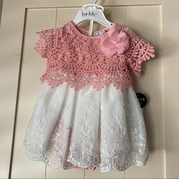 chinese dress ladies Pink Lace Sleeveless Casual Dress  Mia Belle Girls